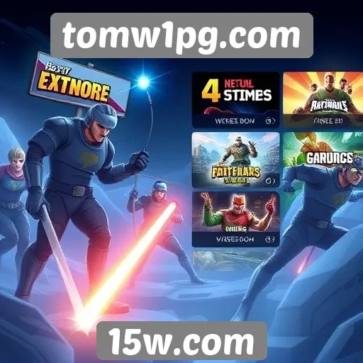 Jogos mais populares disponíveis em tomw1pg
