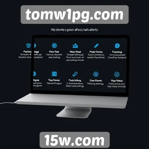 Recursos e funcionalidades do site tomw1pg.com